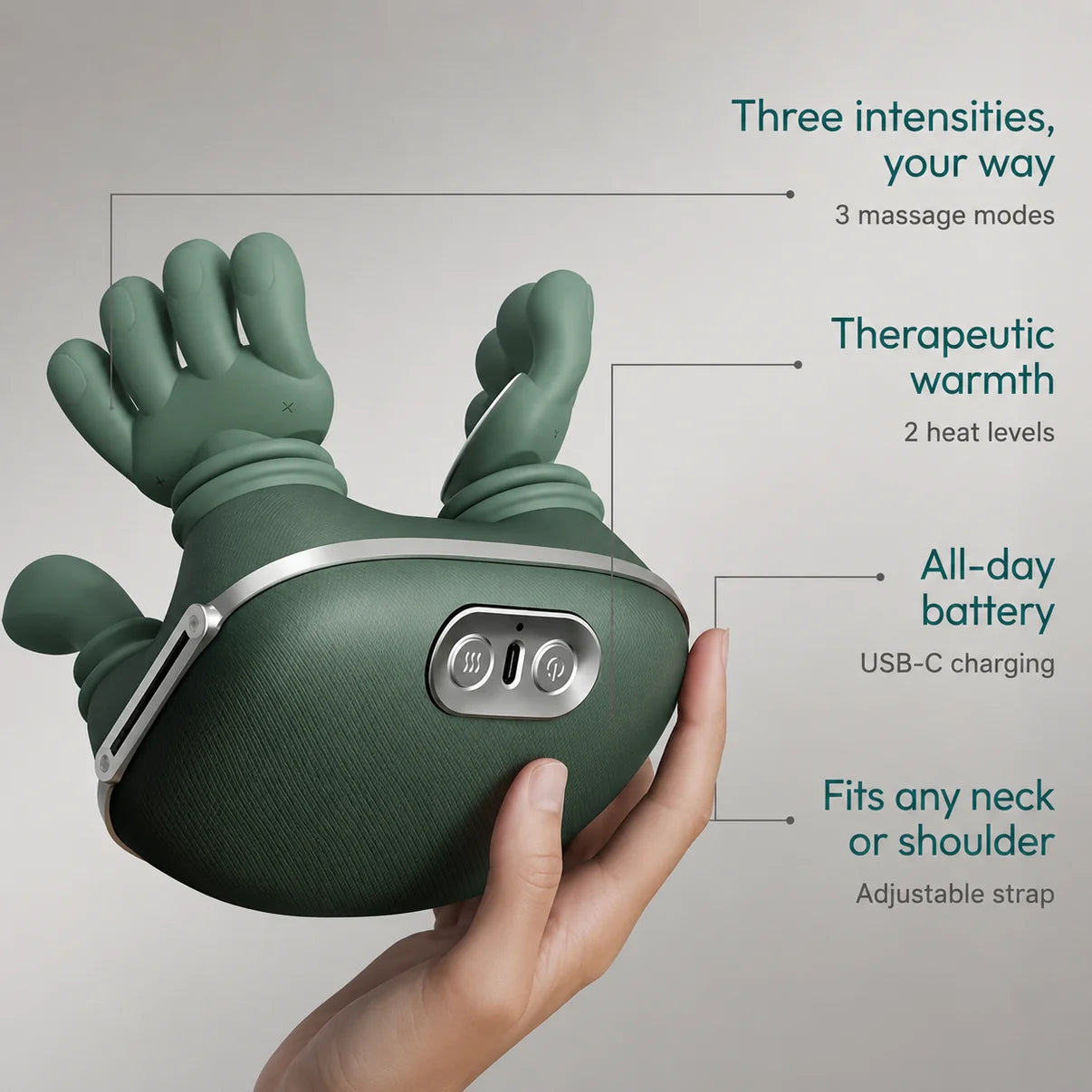 Turtiva Premium Heated Neck Massager